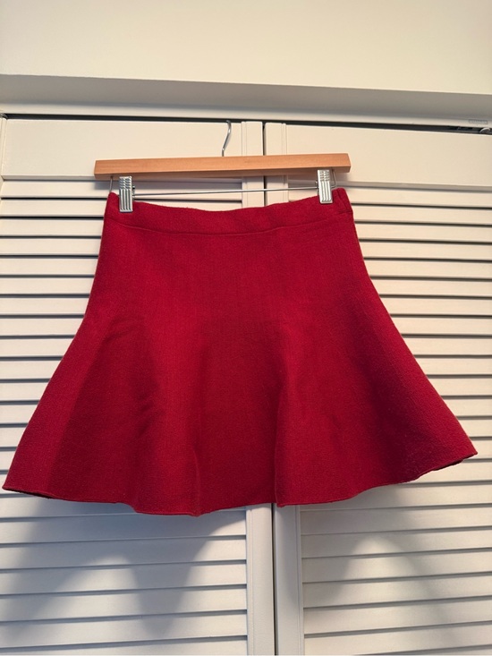Zara Dresses & Skirts - Zara Red Flared Skirt - Classic A-Line Style size M